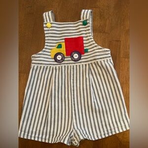 90’s vintage truck romper 12 months